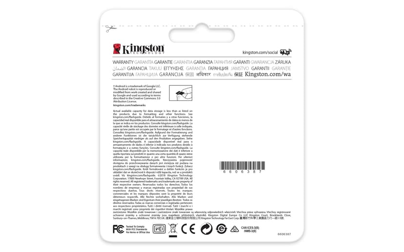 Kingston Canvas Select 128GB MicroSDXC UHS-I