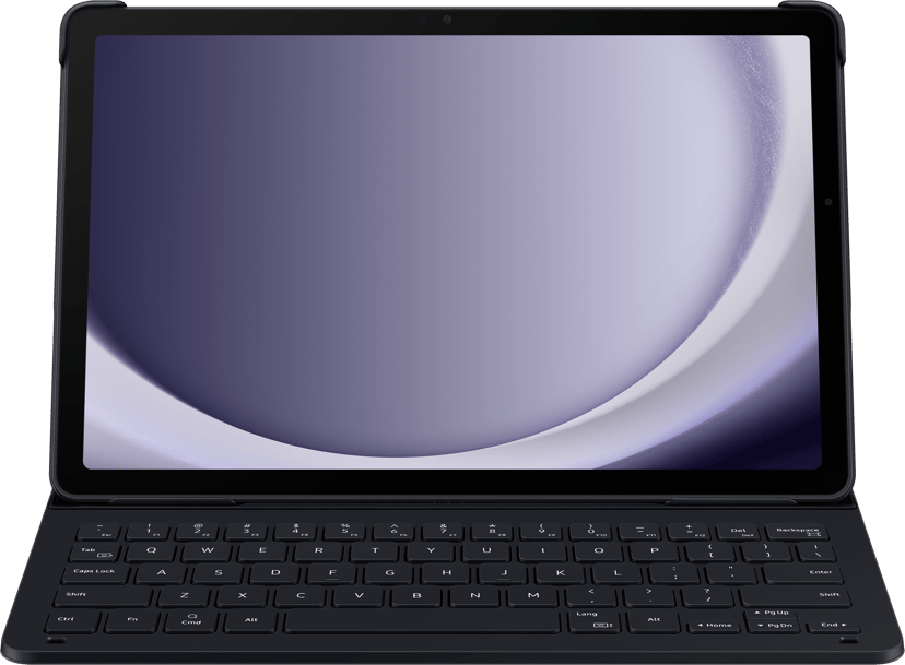 Samsung Book Cover Keyboard Slim Samsung Galaxy Tab A9+ Nordisk Svart