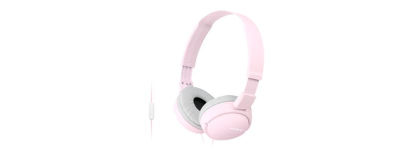 Sony MDR-ZX110AP Stereo Lyserød