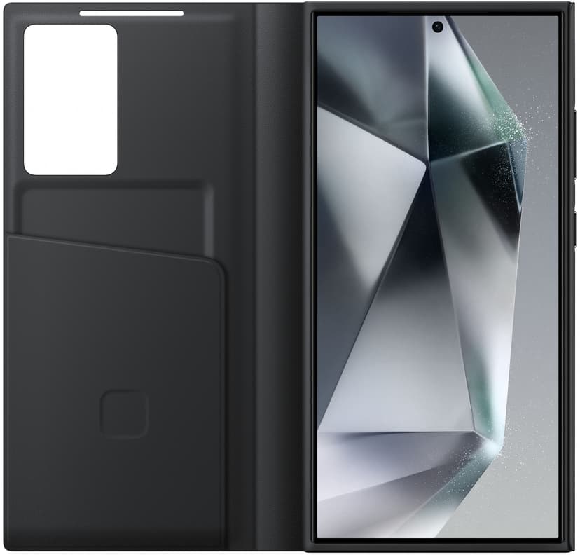 Samsung Smart View Wallet Samsung Galaxy S24 Ultra Zwart