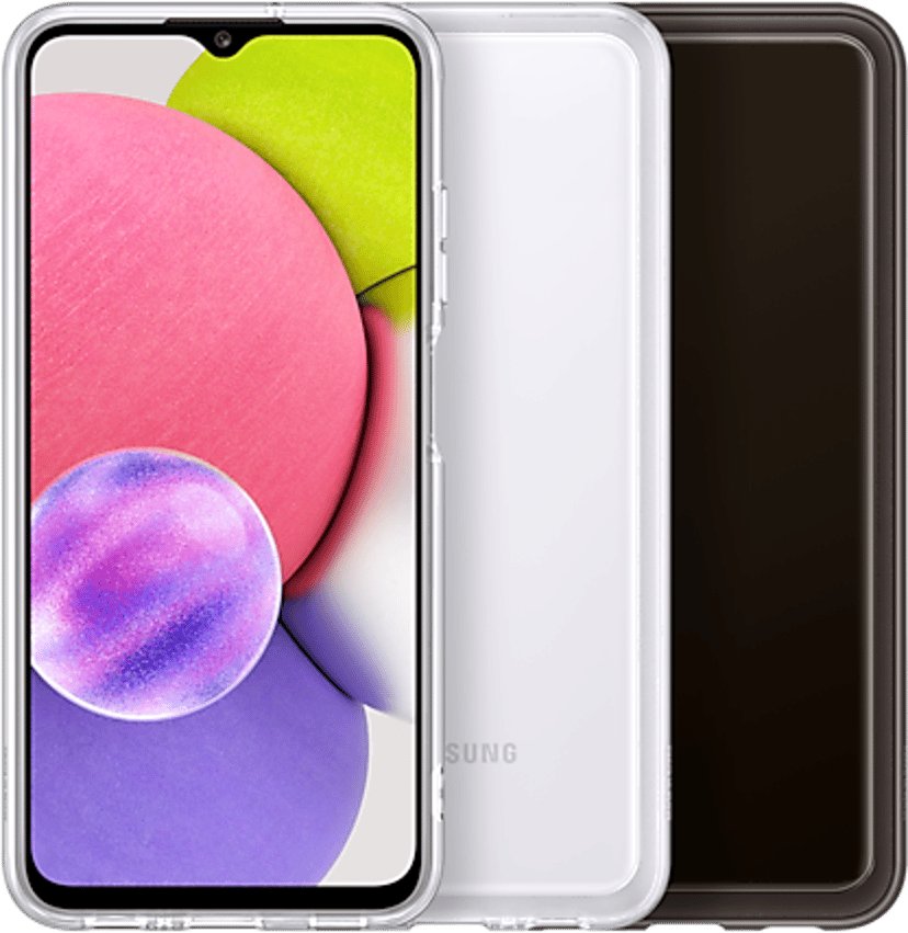 Samsung Soft Clear Cover Samsung Galaxy A03s Gjennomsiktig
