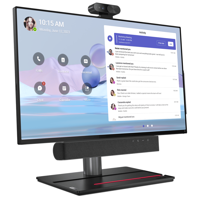 Lenovo ThinkSmart View Plus videoneuvottelujärjestelmä Ethernet LAN Henkilökohtainen videoneuvottelujärjestelmä
