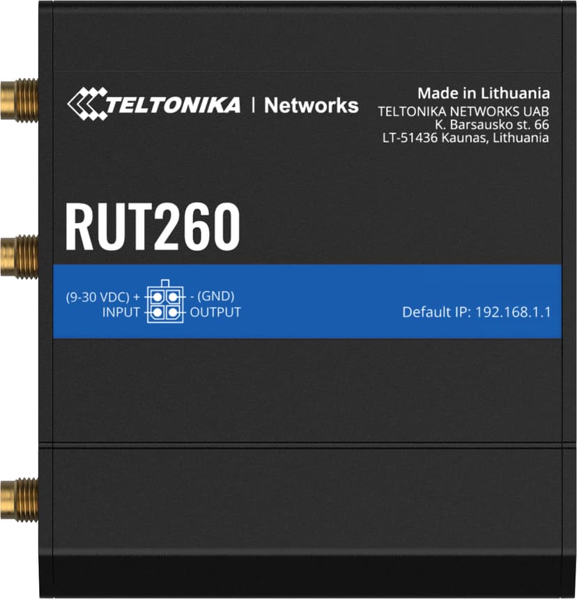 Teltonika RUT260 4G Trådlös Mobil Router