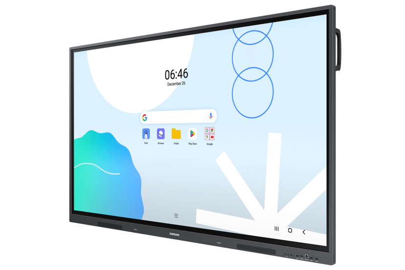 Samsung WA75D 75" Interactive Whiteboard UHD IR Touch Harmaa
