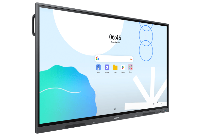 Samsung WA75D 75" Interactive Whiteboard UHD IR Touch Harmaa