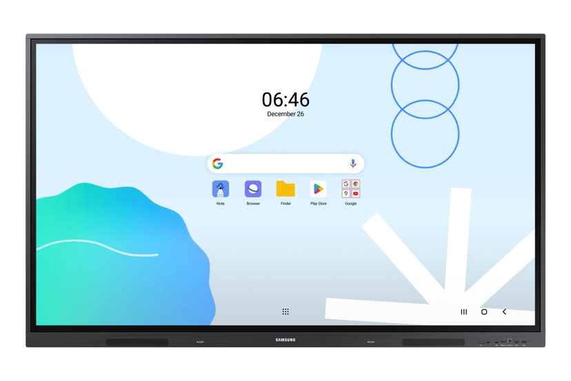 Samsung WA75D 75" Interactive Whiteboard UHD IR Touch Harmaa