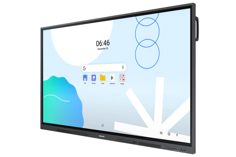 Samsung WA75D 75" Interactive Whiteboard UHD IR Touch Harmaa