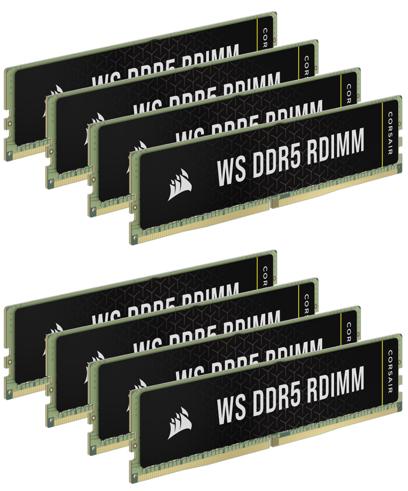 Corsair WS DDR5 ECC RDIMM XMP 128GB 5600MT/s DDR5 288-pin DIMM