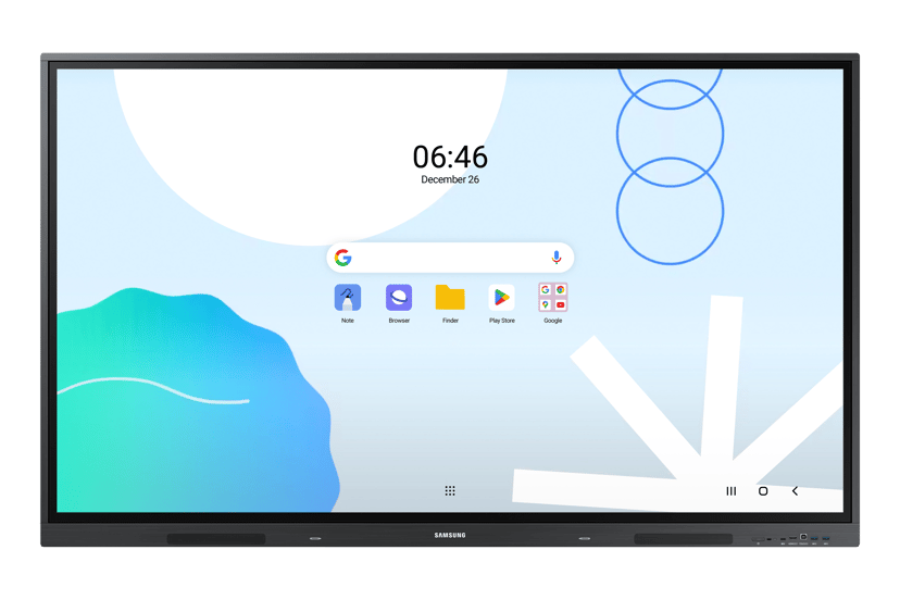 Samsung WA86D 86" Interaktiv Whiteboard UHD IR Touch Grå