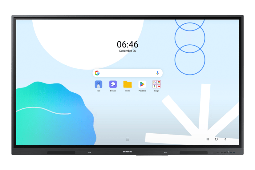 Samsung WA86D 86" Interaktiv Whiteboard UHD IR Touch Grå