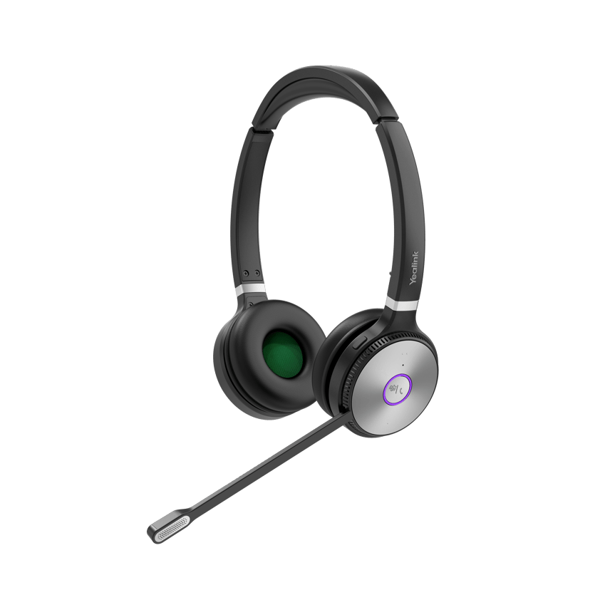 Yealink Wh66 Dual Dect Headset Uc USB Type-A UC Svart