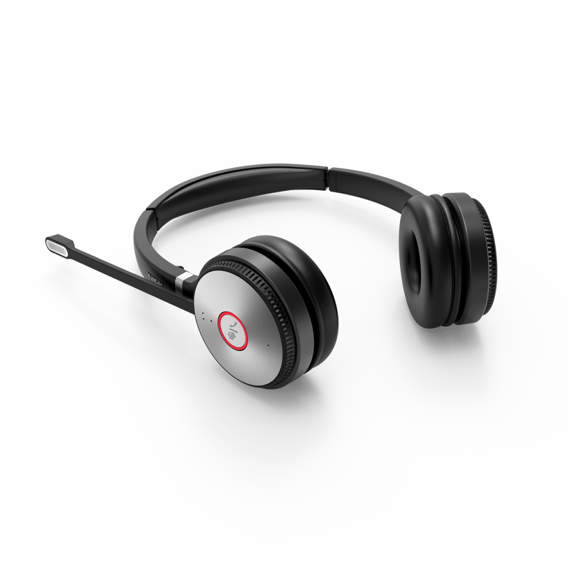 Yealink Wh66 Dual Dect Headset Uc USB Type-A UC Svart