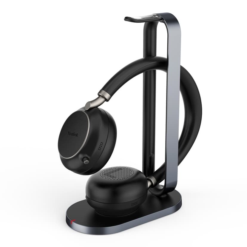 Yealink BH76 Kuulokkeet Langaton Pääpanta Puhelut/Musiikki USB Type-C Bluetooth Latausteline musta Stereo USB-C Musta