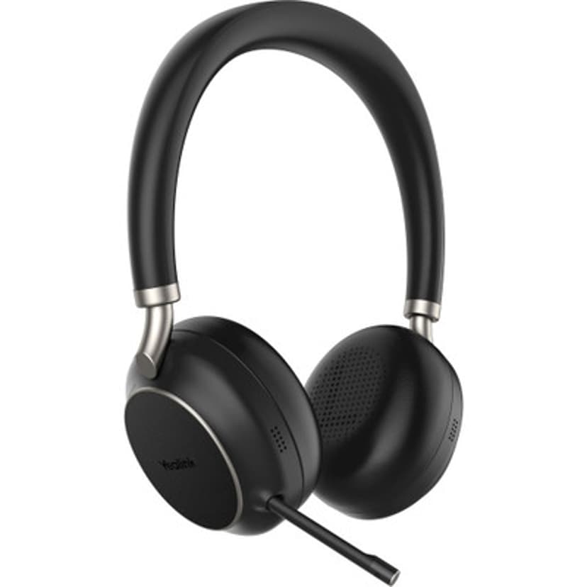 Yealink BH76 Kuulokkeet Langaton Pääpanta Puhelut/Musiikki USB A-tyyppi Bluetooth Latausteline musta Stereo USB-A FCC, IC Musta