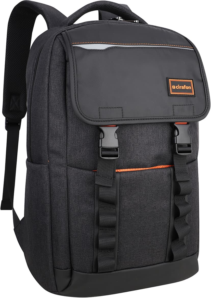 Cirafon Backpack Active 15.6" Nailon Musta