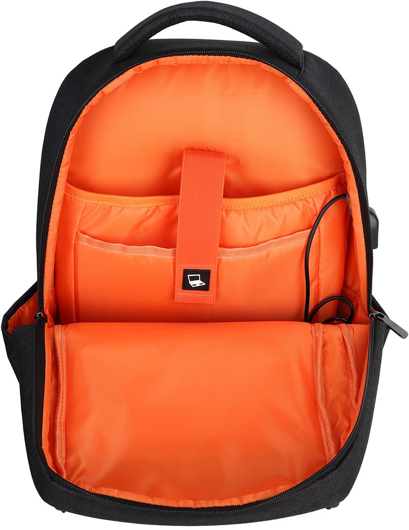 Cirafon Backpack Active 15.6" Nylon Svart