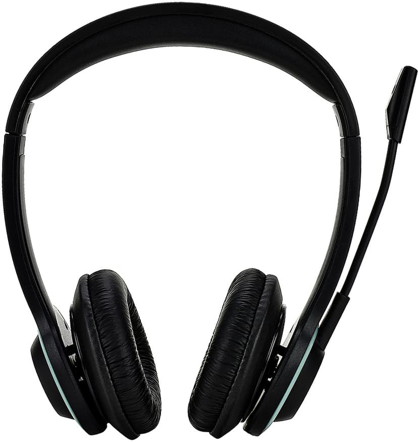 Voxicon Headset HM755U with USB-A USB Type-A Marinblå, Svart
