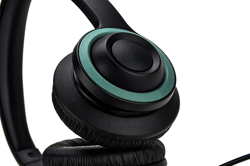 Voxicon Headset HM755U with USB-A USB Type-A Marinblå, Svart