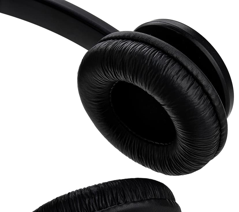 Voxicon Headset HM755U with USB-A Stereo USB-A Marineblå, Svart