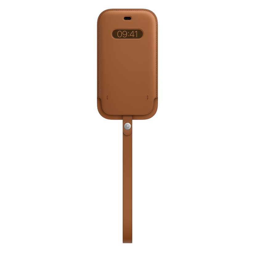 Apple Sleeve with MagSafe iPhone 12, iPhone 12 Pro Brun