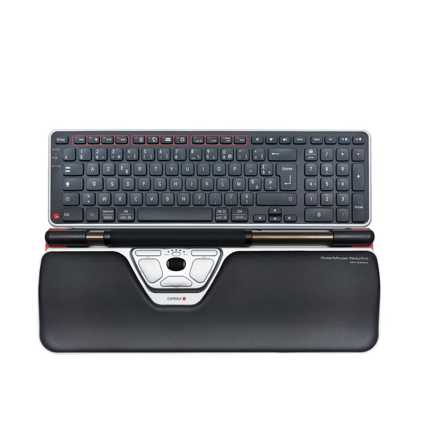 Contour Design RollerMouse Red Plus, wireless Bluetooth + USB Type-C