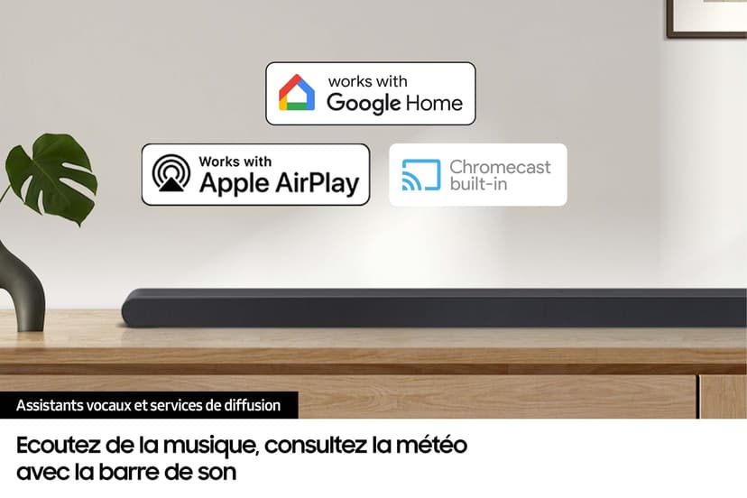 Samsung HW-S710D Soundbar - (Kuppvare klasse 2) Svart, Titan