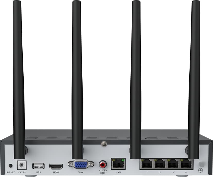 Reolink RLN12W 12-Kanal 4K UHD Wi-Fi 6 NRV Inkl 2GB HDD