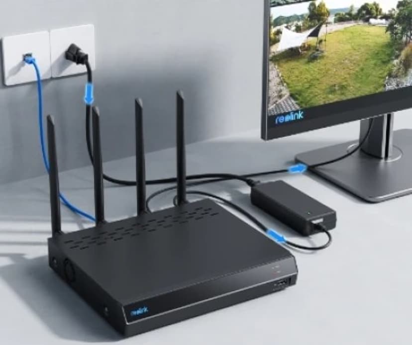 Reolink RLN12W 12-Kanal 4K UHD Wi-Fi 6 NRV Inkl 2GB HDD