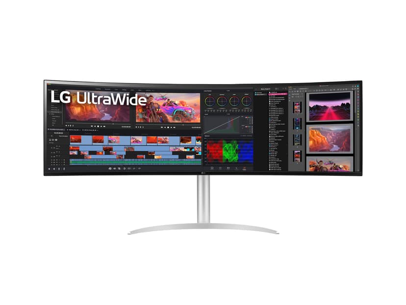 LG UltraWide 49WQ95C-W Curved 49" 5120 x 1440pixels Nano IPS 32:9 144Hz