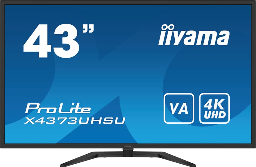 iiyama ProLite X4373UHSU-B1 42.5" 3840 x 2160pixels VA 16:9 60Hz