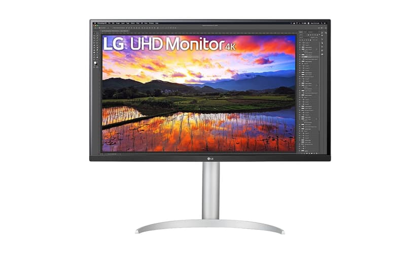 LG 32UP55NP-W computer monitor 80 cm (31.5") 3840 x 2160 Pixels 4K Ultra HD Wit 31.5" 3840 x 2160pixels VA 16:9 60Hz