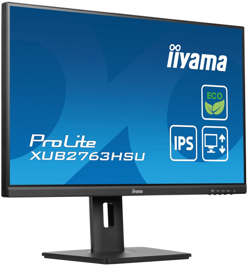 iiyama ProLite XUB2763HSU-B1 computer monitor 68,6 cm (27") 1920 x 1080 Pixels Full HD LED Zwart 27" 1920 x 1080pixels IPS 16:9 100Hz