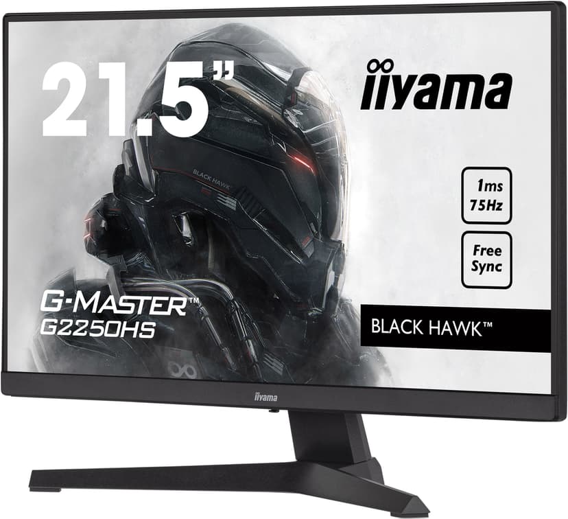 iiyama G-master G2250HS-B1 21.5" 1920 × 1080pixels VA 16:9 75Hz