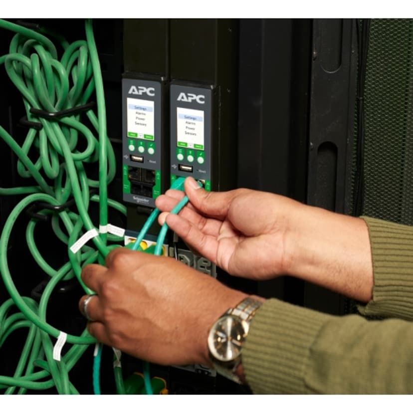 APC APDU10450ME energiedistributie 48 AC-uitgang(en) 0U Zwart