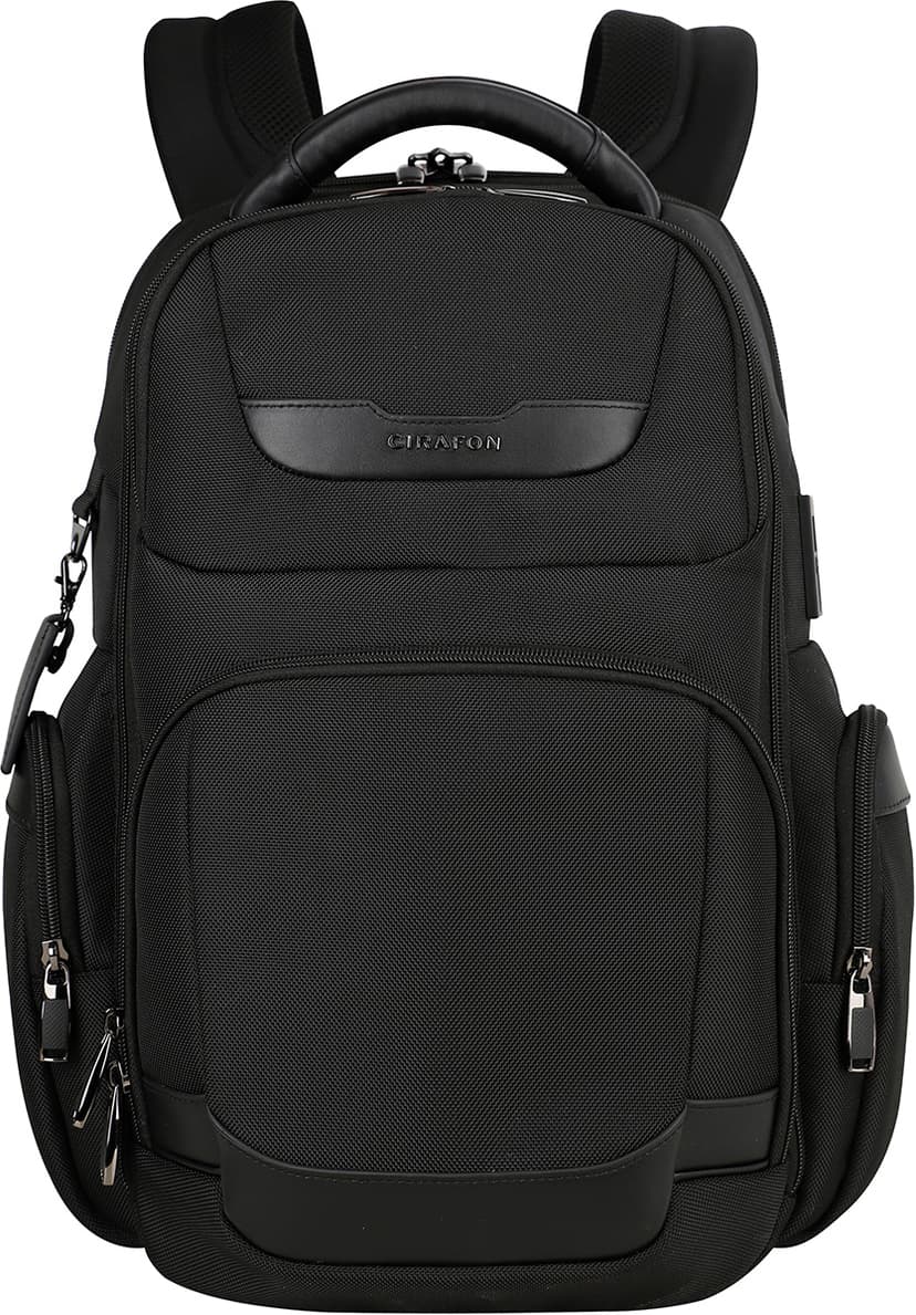 Cirafon Backpack City Pro III 16" Nylon Sort