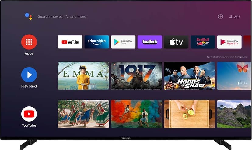 Voxicon VXV770UA 70" 4K Led Android + Chromecast Konferenskit