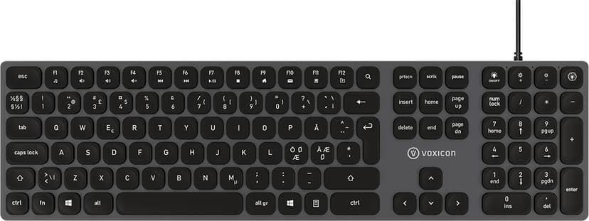Voxicon PRIME KEYBOARD PX1 Langallinen Pohjoismainen