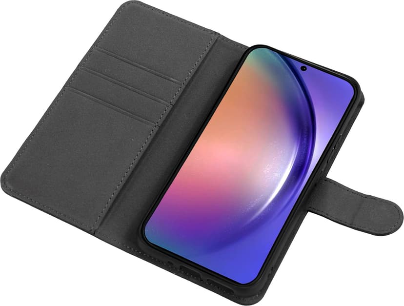 Cirafon PU Leather Wallet Samsung Galaxy A54 5G Musta