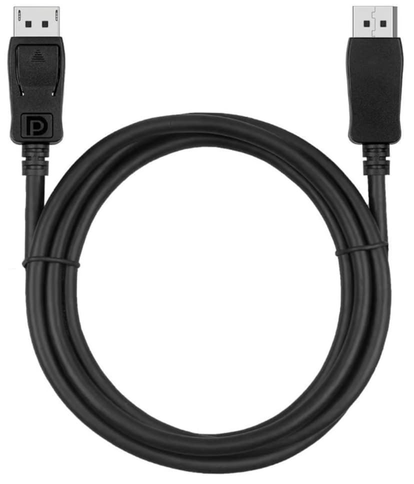 Prokord Cable Displayport 1.4 - Displayport 5.0m Black 5m DisplayPort DisplayPort Zwart