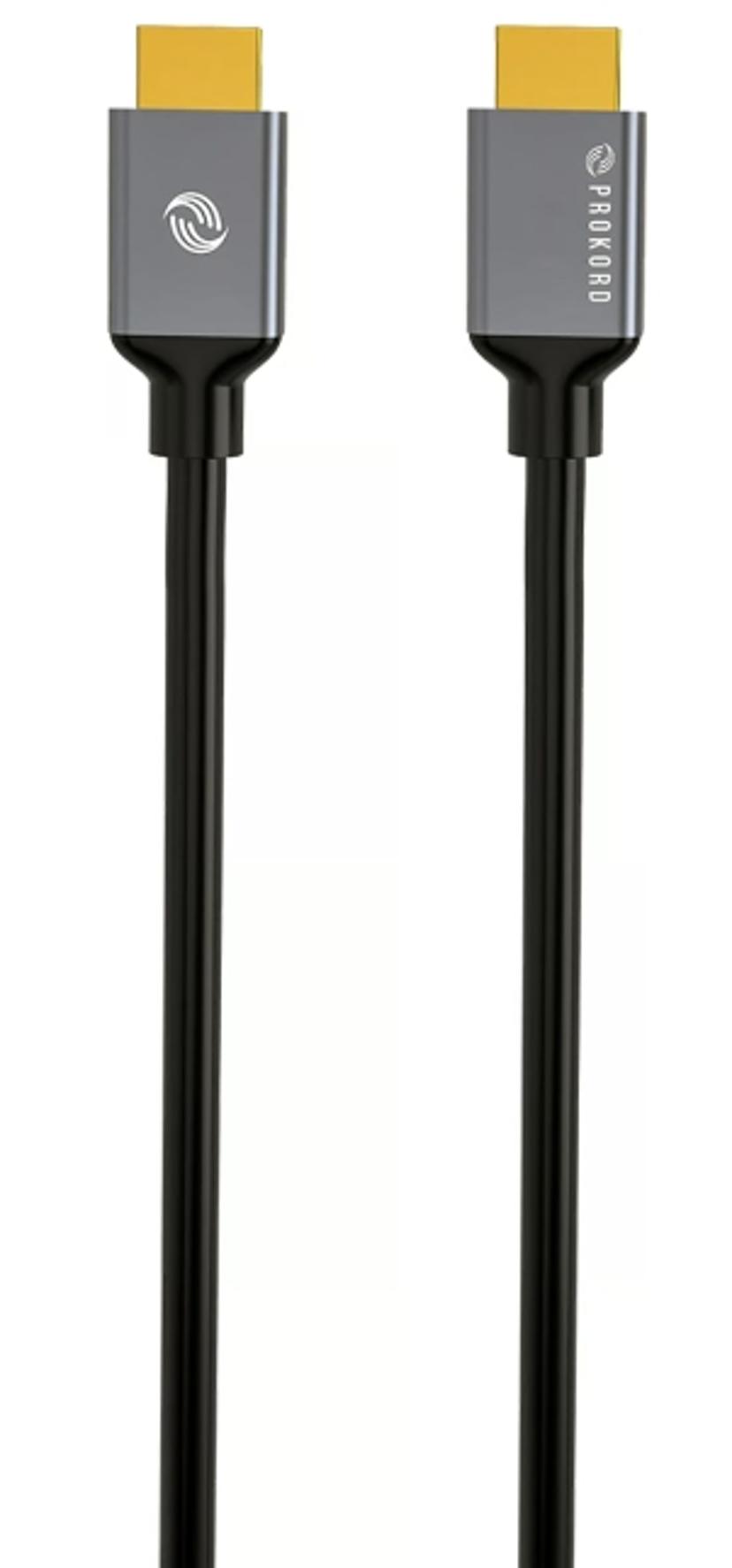 Prokord BLACK EDITION 5m HDMI HDMI Musta