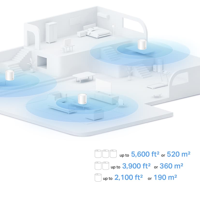 TP-Link Deco X10 Wi-Fi 6 AX1500 Mesh 2-Pack