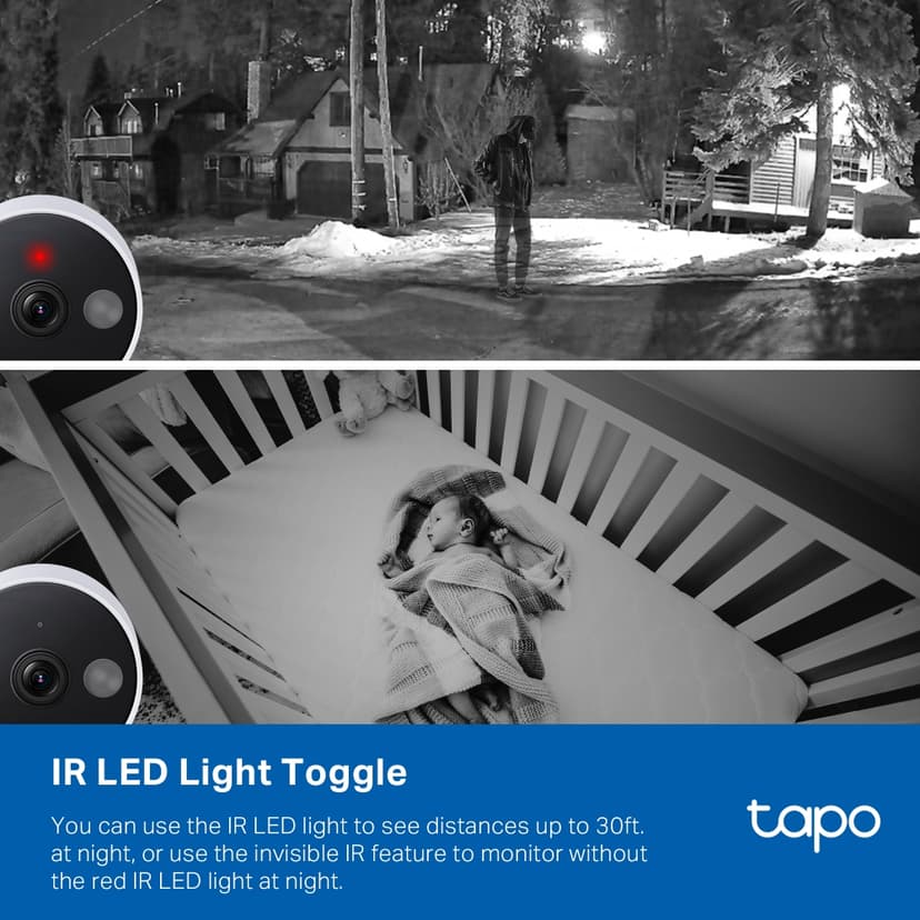 TP-Link Tapo C120 Indoor/Outdoor Home Security W-Fi Camera