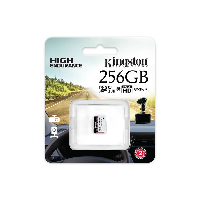Kingston High-Endurance 256GB MicroSDXC UHS-I