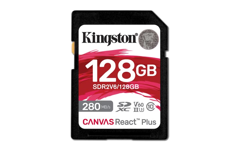 Kingston React PLUS 128GB SDXC UHS-II