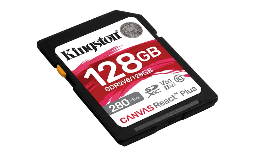 Kingston React PLUS 128GB SDXC UHS-II