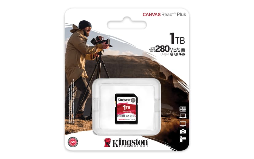 Kingston React PLUS 1000GB SDXC UHS-II