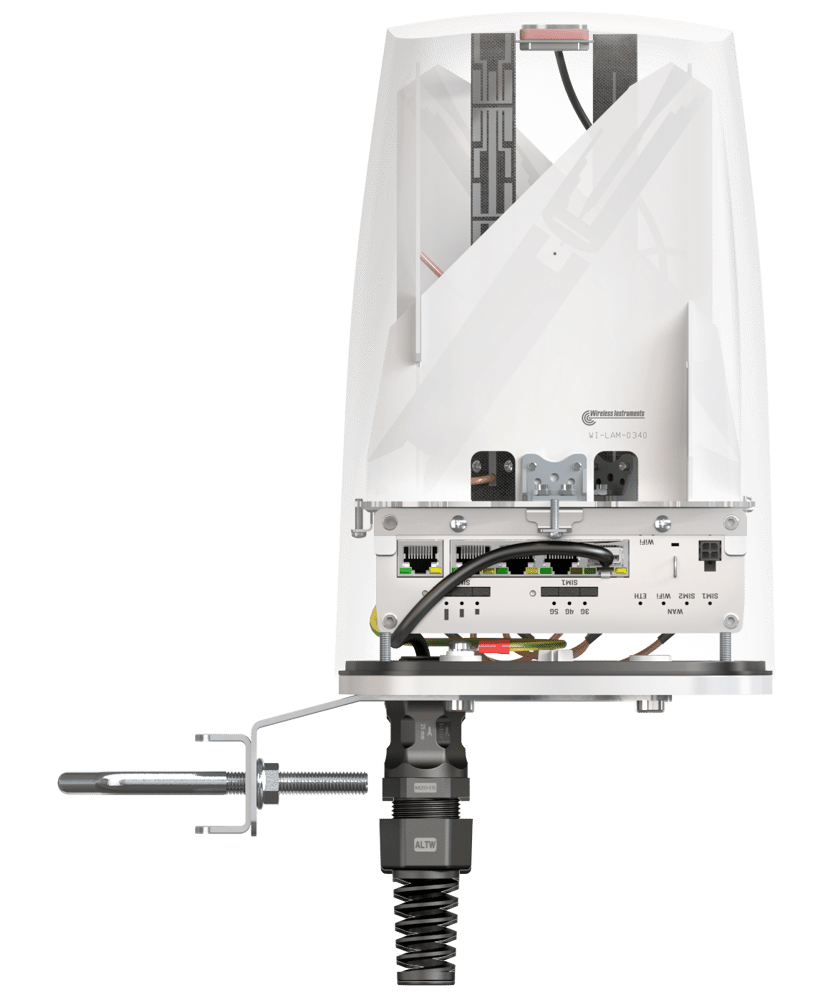 QuWireless AX50S nätverksantenner Rundstrålande antenn PoE/LAN 4,5 dBi