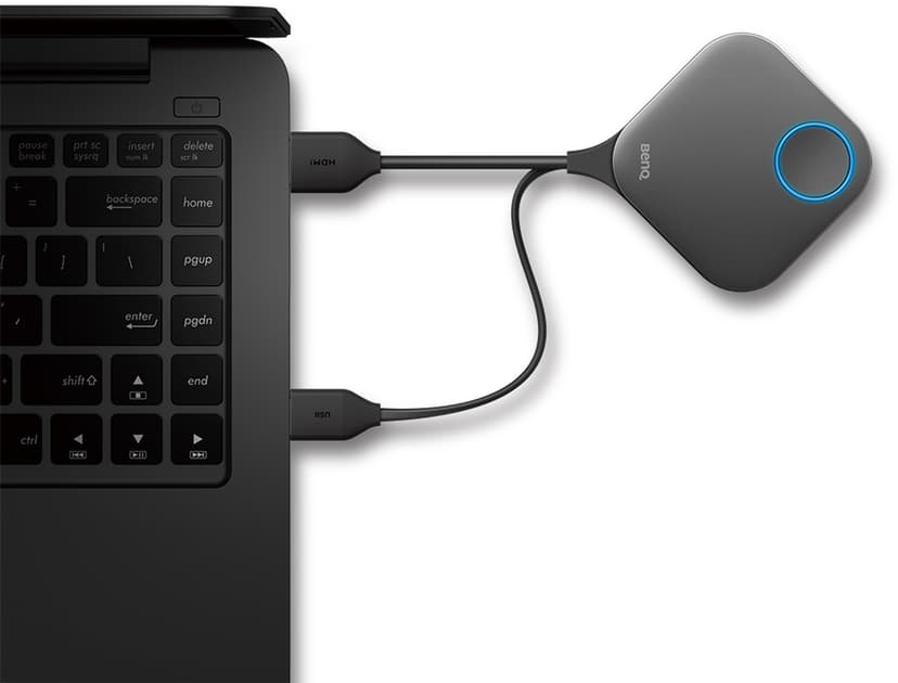 BenQ InstaShow WDC30 2 HDMI-painiketta + 1 teline