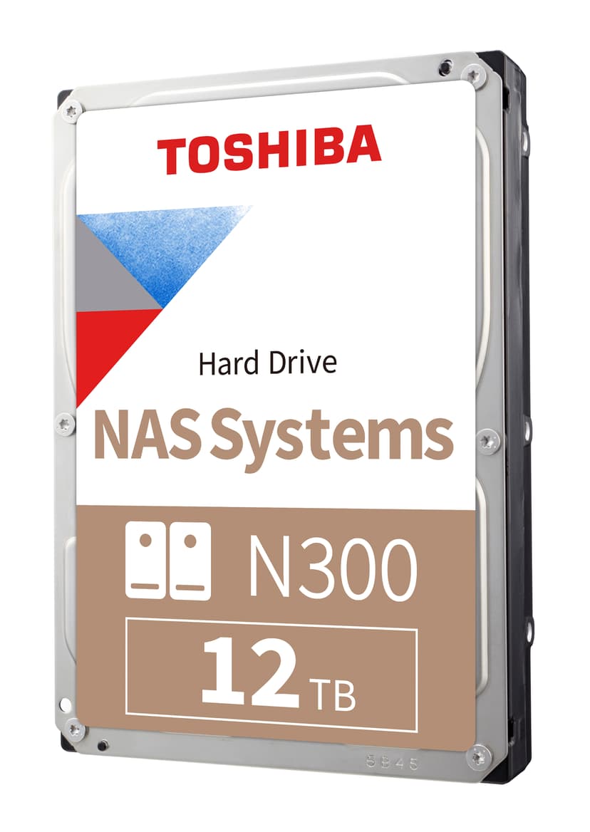 Toshiba N300 12TB Bulk 3.5" 7200r/min SATA 6.0 Gbit/s Harddisk