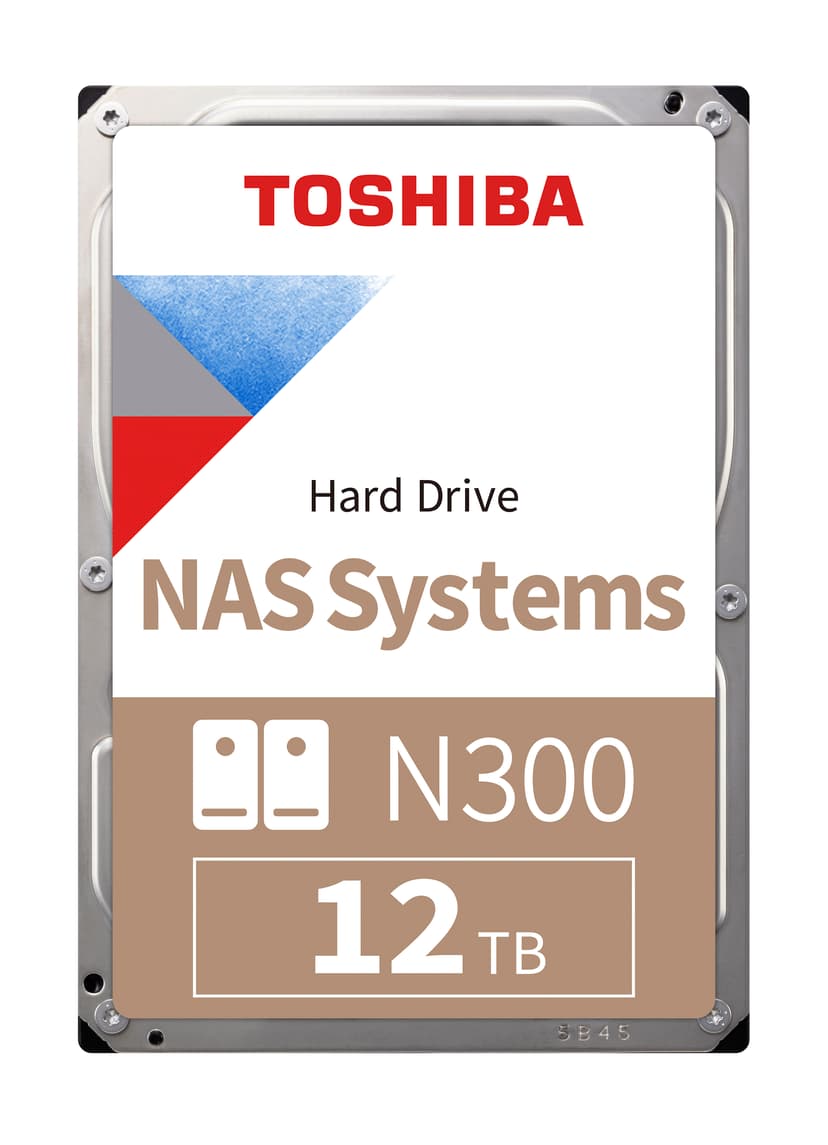 Toshiba N300 12TB Bulk 3.5" 7200r/min SATA 6.0 Gbit/s HDD